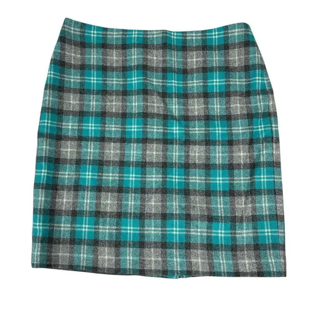 Talbots Wool Blend A-Line Skirt size 10P